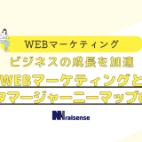 ビジネスの成長を加速　WEBマーケティングとカスタマージャーニーマップの秘訣　タイトル